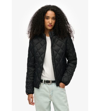 Superdry Veste Fuji Lite Diamond Quilt noir