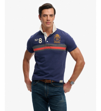 Superdry Dvojni emblem mornarska polo majica