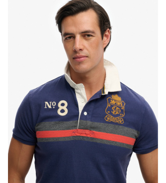 Superdry Dvojni emblem mornarska polo majica
