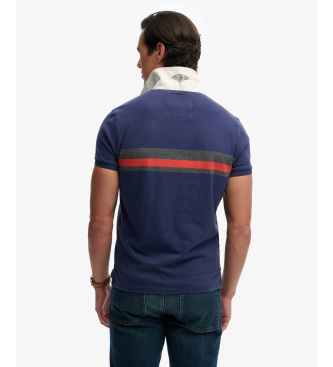 Superdry Dvojni emblem mornarska polo majica