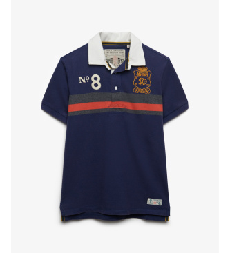 Superdry Dvojni emblem mornarska polo majica