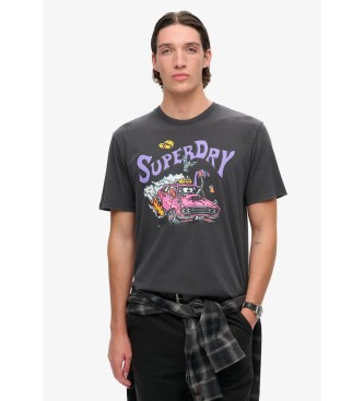 Superdry Dragnut Odd Rods T-shirt grijs