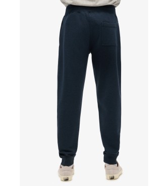 Superdry Calas jogger com logtipo Vintage Navy