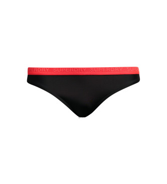 Superdry Bikini bottoms classic elastic black