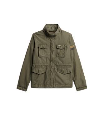 Superdry Verschnerte klassische Jacke M65 grn