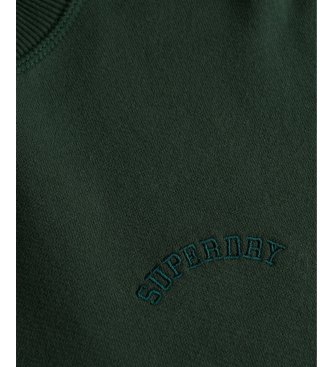 Superdry Essential Logo green sweatshirt