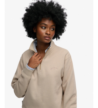 Superdry Moletom Essential Logo verde