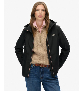 Superdry Essential Tri Windbreaker Jacket Black