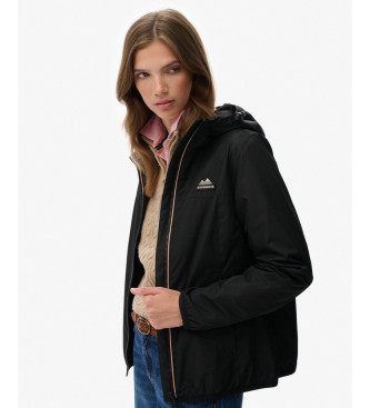 Superdry Essential Tri Windbreaker Jacket Black
