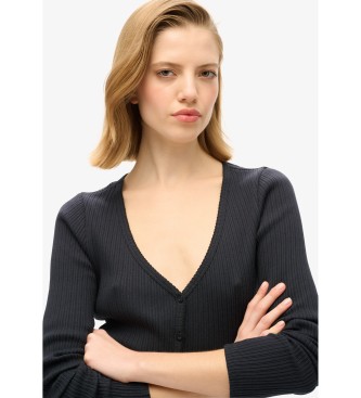Superdry Essential Strickjacke navy