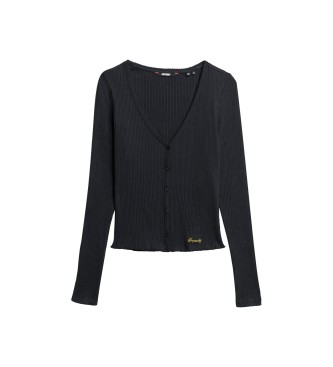 Superdry Essential Strickjacke navy