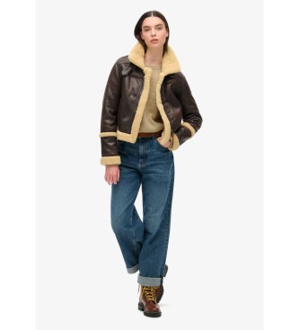 Superdry Essentile trui bruin