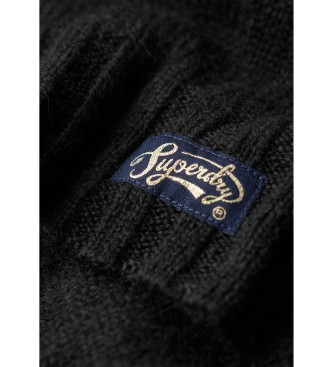 Superdry Maglione girocollo nero Essential