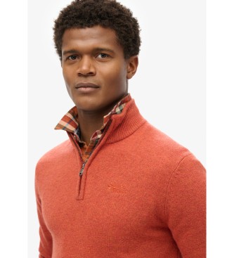 Superdry Geborduurde trui Essential oranje