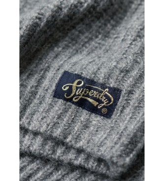 Superdry Demi-pull gris