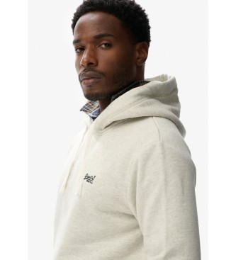 Superdry Sudadera Essential Logo Classic gris