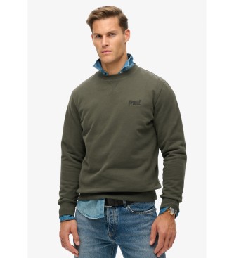 Superdry Sweatshirt essentiel vert