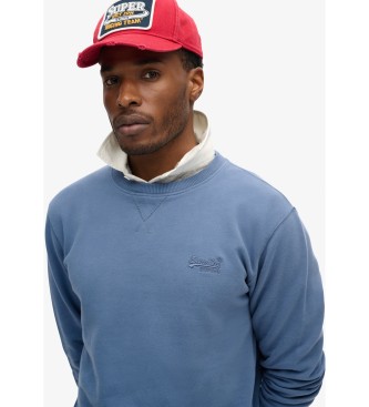 Superdry Essential Logo Crew Sweatshirt bleu