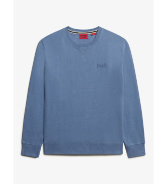 Superdry Essential Logo Crew Sweatshirt bleu