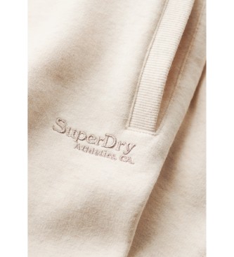 Superdry Joggingbyxor med elastisk nederdel med Essential-logotyp 