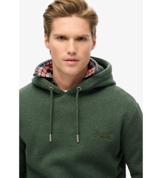 Superdry Sudadera Logo verde