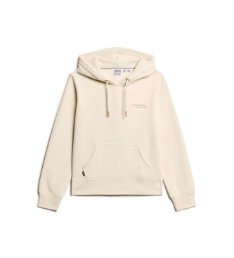 Superdry Essential Logo beige sweatshirt