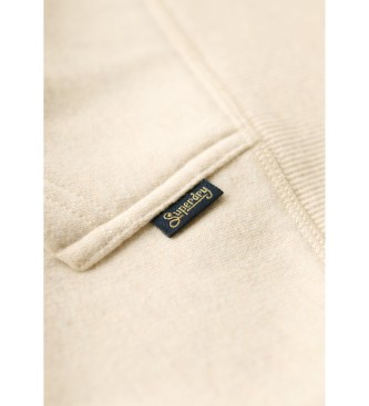 Superdry Essential Logo beige sweatshirt