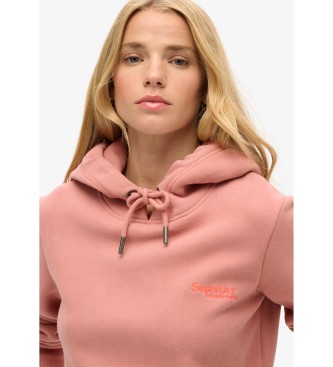 Superdry Essential Logo Sweatshirt rosa