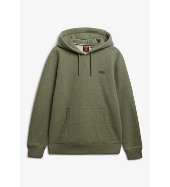Superdry Essential Logo Hoodie vert