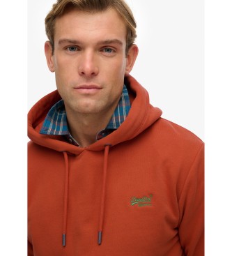 Superdry Essential Logo Hoodie HB orange