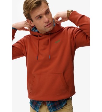 Superdry Essential Logo Hoodie HB orange