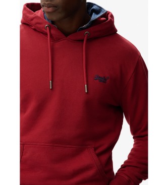Superdry Essential Logo Sweatshirt red