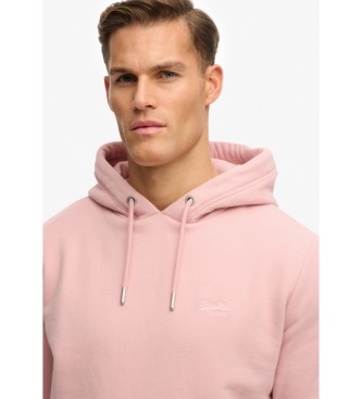 Superdry Essentieel Logo Sweatshirt roze