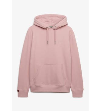 Superdry Essentieel Logo Sweatshirt roze