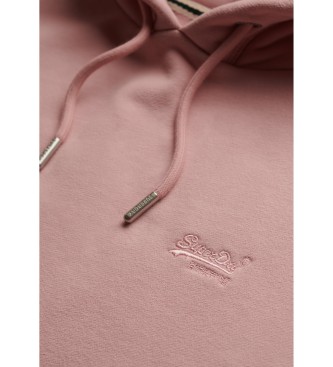 Superdry Essentieel Logo Sweatshirt roze