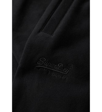 Superdry Essentile joggerbroek met logo zwart