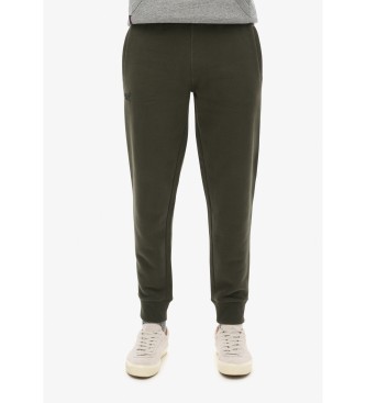 Superdry Pantaln Jogger con logotipo Essential verde