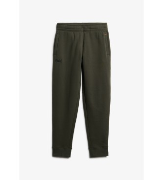 Superdry Jogger trousers with logo Essential green