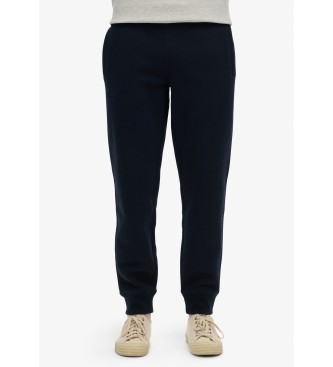 Superdry Essential logo jogger trousers navy