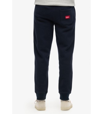 Superdry Pantalon de jogging avec logo Essential navy