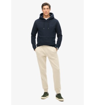 Superdry Essential jogger hlače z logotipom, bež