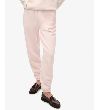 Superdry Jogger Essential Logo Byxor rosa