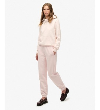 Superdry Jogger Essential Logo Byxor rosa