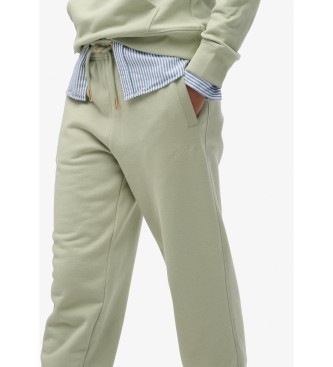 Superdry Pantalon Jogger Essential vert