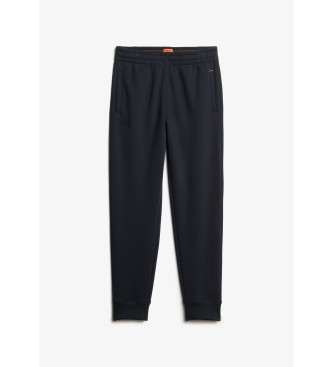 Superdry Calas Jogger com logtipo Essential azul-marinho