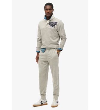 Superdry Jogger Essential broek grijs