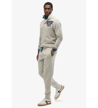 Superdry Jogger Essential broek grijs