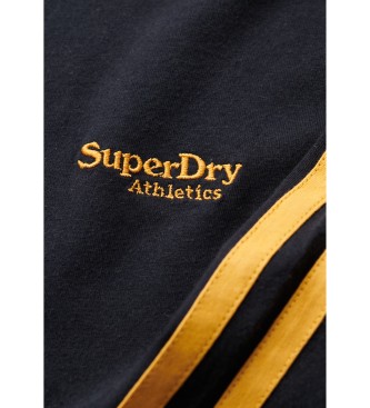Superdry Essential Logotip Retro St Ls majica mornarsko modra