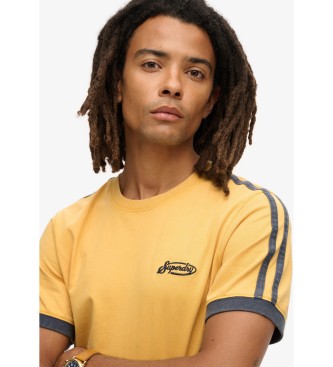 Superdry T-shirt Essential Logo Retro St gialla