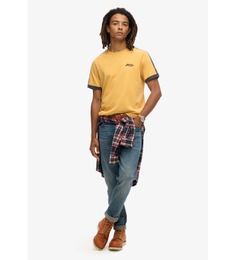 Superdry Essential Logo Retro St Yellow T-Shirt